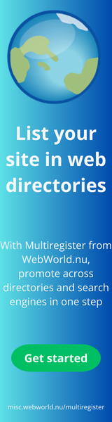 Submit your site to multiple directories and search engines